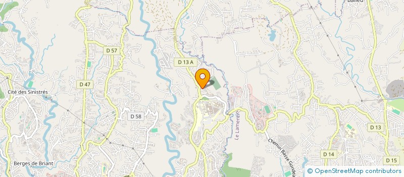 localisation de l'entreprise MONSIEUR YANNIS CAMATCHY  FORT-DE-FRANCE