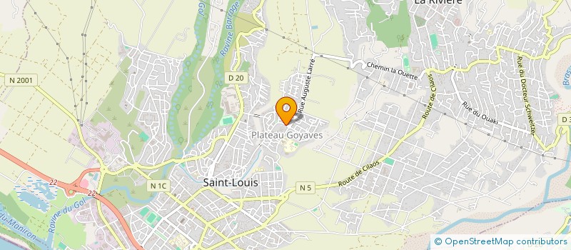 localisation de l'entreprise MONSIEUR YANNIS CHAMAND à SAINT-LOUIS