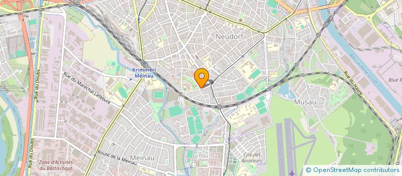 localisation de l'entreprise MONSIEUR YANNIS CHOUIA  STRASBOURG