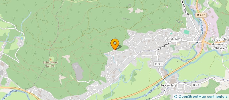 localisation de l'entreprise MONSIEUR YANNIS CLEMENT  SAINT-AME