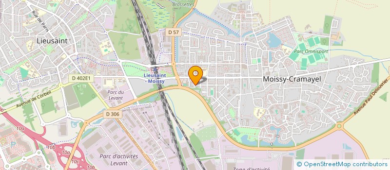 localisation de l'entreprise MONSIEUR YANNIS DAHMANI  MOISSY-CRAMAYEL