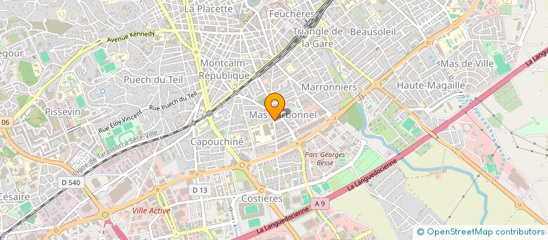 localisation de l'entreprise MONSIEUR YANNIS DARTOIS  NIMES