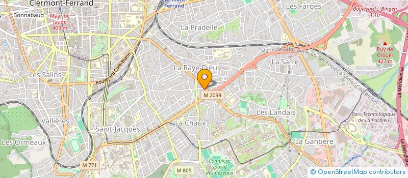 localisation de l'entreprise MONSIEUR YANNIS DESFORGES  CLERMONT-FERRAND