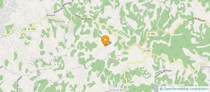 localisation de l'entreprise MONSIEUR YANNIS DESIR  LES ABYMES