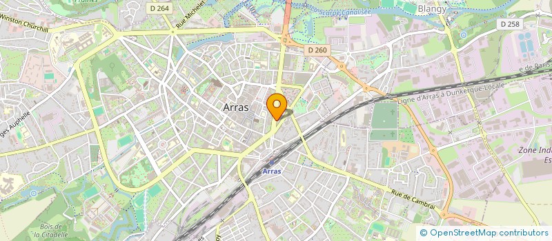 localisation de l'entreprise MONSIEUR YANNIS DJELLALI à ARRAS