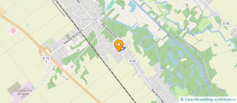 localisation de l'entreprise MONSIEUR YANNIS DROUILLY  SAINT-LYE