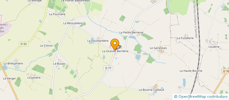 localisation de l'entreprise MONSIEUR YANNIS DUGAST à MONTAIGU-VENDEE
