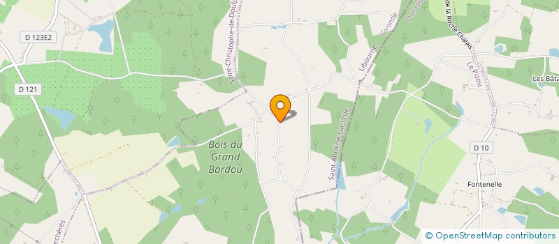 localisation de l'entreprise MONSIEUR YANNIS ESTEVENON  SAINT-ANTOINE-SUR-L'ISLE