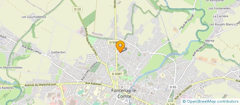 localisation de l'entreprise MONSIEUR YANNIS FORESTIER à FONTENAY-LE-COMTE