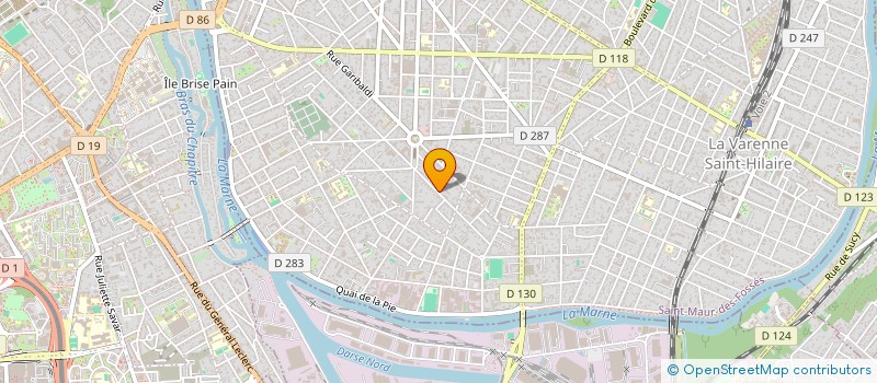 localisation de l'entreprise MONSIEUR YANNIS FRENAY à SAINT-MAUR-DES-FOSSES