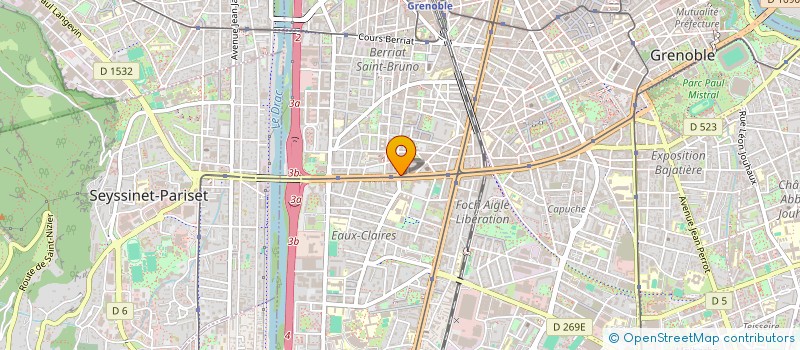 localisation de l'entreprise MONSIEUR YANNIS GACE  GRENOBLE