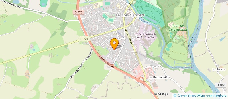 localisation de l'entreprise MONSIEUR YANNIS GEAY  LE LION-D'ANGERS