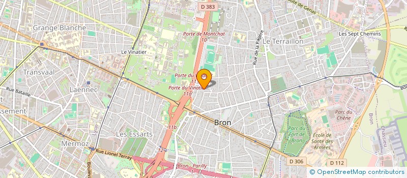 localisation de l'entreprise MONSIEUR YANNIS GONZALEZ  BRON