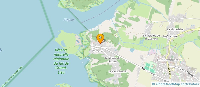 localisation de l'entreprise MONSIEUR YANNIS GRONDIN  LA CHEVROLIERE