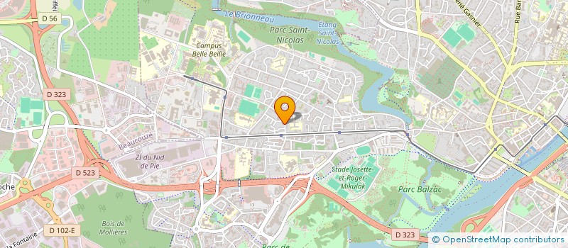 localisation de l'entreprise MONSIEUR YANNIS GROSJEAN  ANGERS