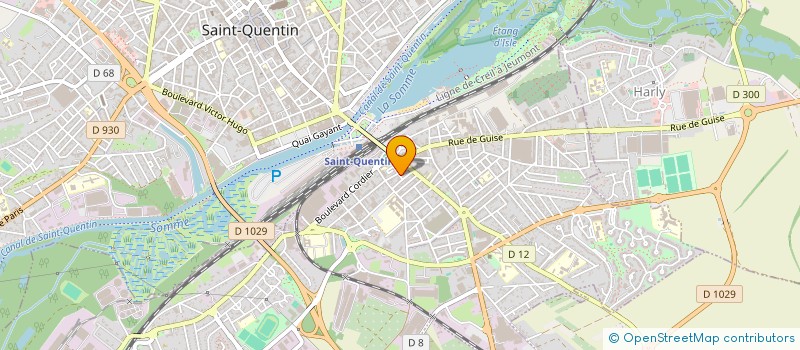 localisation de l'entreprise MONSIEUR YANNIS HADIMI à SAINT-QUENTIN
