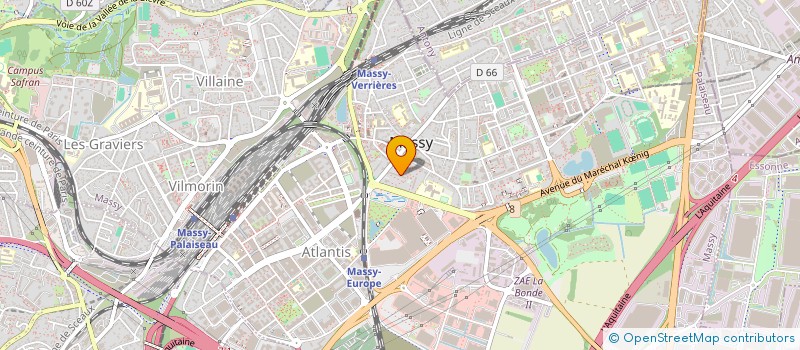 localisation de l'entreprise MONSIEUR YANNIS HAOUZI  MASSY