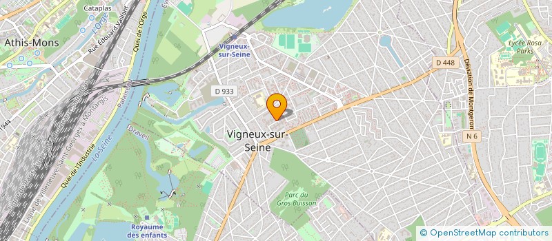 localisation de l'entreprise MONSIEUR YANNIS ISMAEL à VIGNEUX-SUR-SEINE