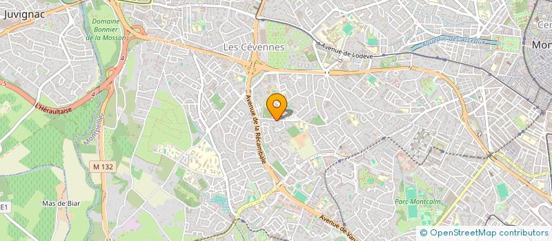 localisation de l'entreprise MONSIEUR YANNIS KACHOURI à MONTPELLIER