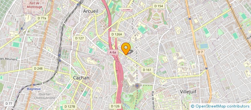 localisation de l'entreprise MONSIEUR YANNIS KETFI à ARCUEIL