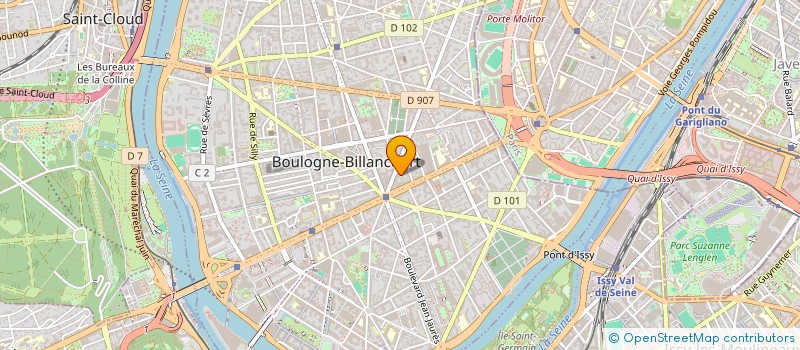 localisation de l'entreprise MONSIEUR YANNIS KODAD à BOULOGNE-BILLANCOURT
