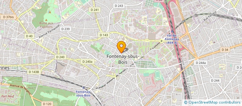 localisation de l'entreprise MONSIEUR YANNIS LABDAOUI à FONTENAY-SOUS-BOIS