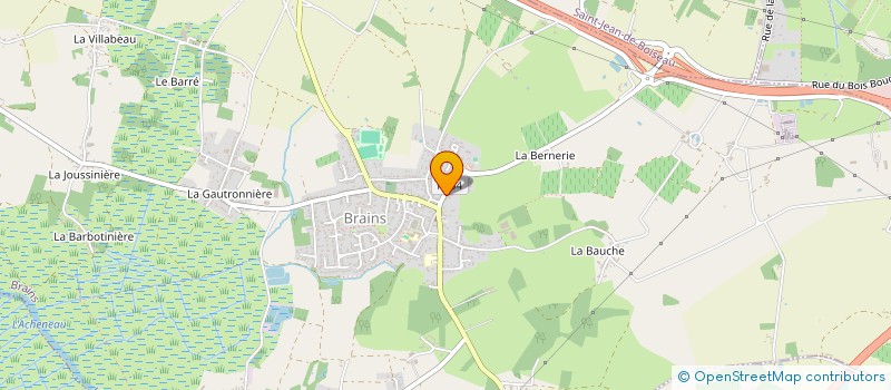 localisation de l'entreprise MONSIEUR YANNIS LECLAIR  BRAINS