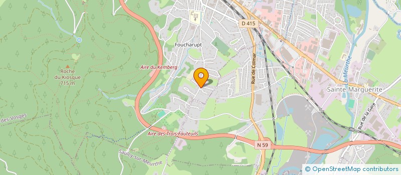 localisation de l'entreprise MONSIEUR YANNIS LEMAIRE à SAINT-DIE-DES-VOSGES
