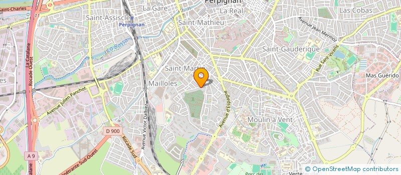 localisation de l'entreprise MONSIEUR YANNIS LHIMER  PERPIGNAN