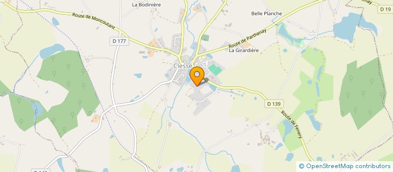 localisation de l'entreprise MONSIEUR YANNIS LIAULT  CLESSE