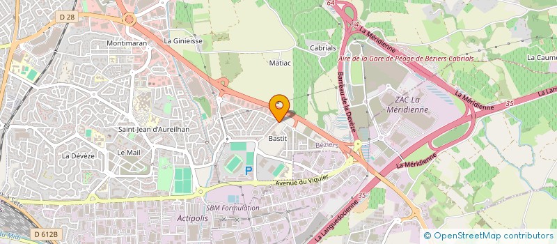 localisation de l'entreprise MONSIEUR YANNIS LOPEZ à BEZIERS