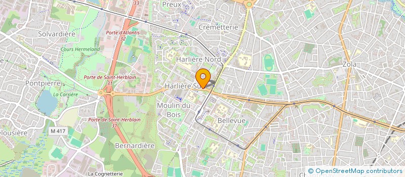 localisation de l'entreprise MONSIEUR YANNIS LOUASSARN  SAINT-HERBLAIN