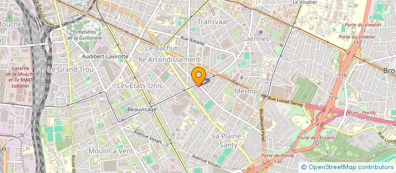 localisation de l'entreprise MONSIEUR YANNIS LUISSINT  LYON