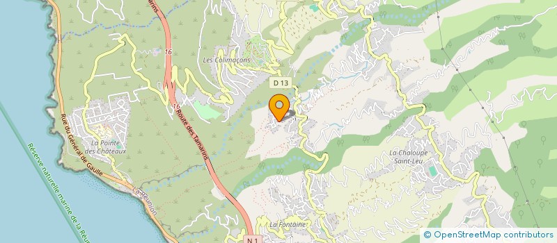 localisation de l'entreprise MONSIEUR YANNIS MAZEAU  SAINT-LEU