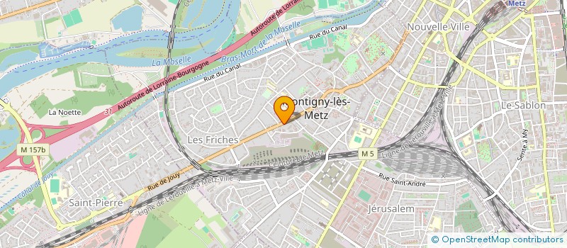 localisation de l'entreprise MONSIEUR YANNIS MEDDAHI  MONTIGNY-LES-METZ