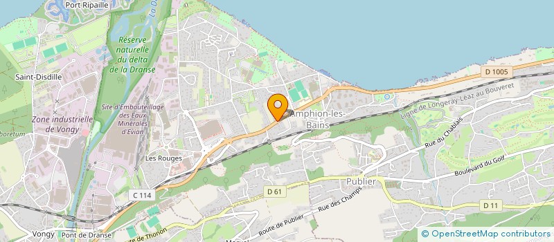 localisation de l'entreprise MONSIEUR YANNIS MEZRAI  PUBLIER