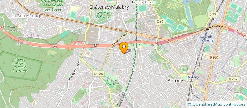 localisation de l'entreprise MONSIEUR YANNIS MOUCHOT à ANTONY