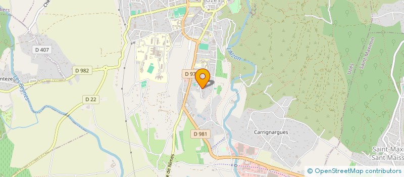 localisation de l'entreprise MONSIEUR YANNIS MOUMNI  UZES