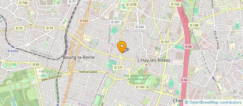 localisation de l'entreprise MONSIEUR YANNIS NDIAYE à L HAY LES ROSES