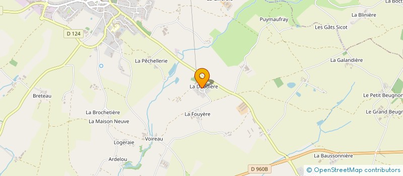 localisation de l'entreprise MONSIEUR YANNIS ONILLON à LE BOUPERE