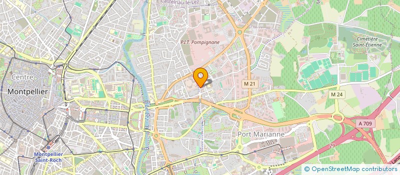 localisation de l'entreprise MONSIEUR YANNIS OULD AKLOUCHE à MONTPELLIER