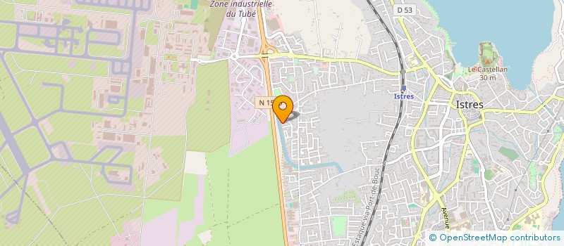 localisation de l'entreprise MONSIEUR YANNIS PELTIER  ISTRES
