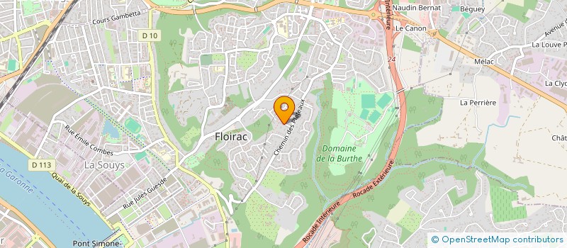 localisation de l'entreprise MONSIEUR YANNIS PONS  FLOIRAC