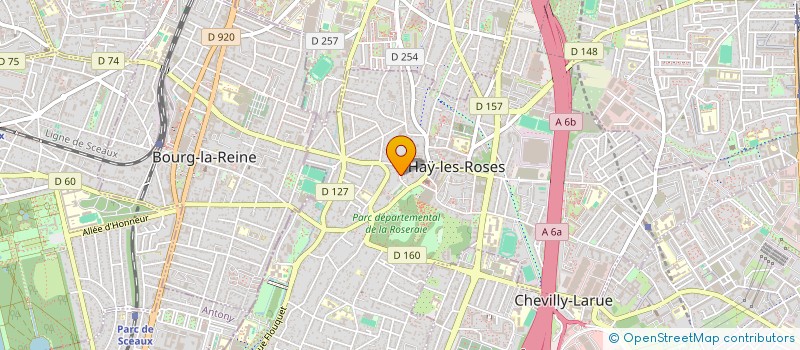 localisation de l'entreprise MONSIEUR YANNIS POULLARD  L'HAY-LES-ROSES