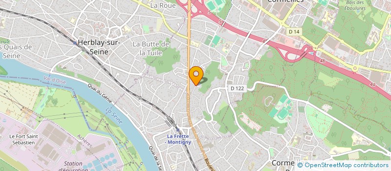 localisation de l'entreprise MONSIEUR YANNIS SEKKAI  MONTIGNY-LES-CORMEILLES