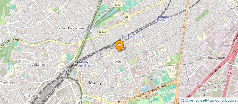 localisation de l'entreprise MONSIEUR YANNIS SEVEN à ANTONY