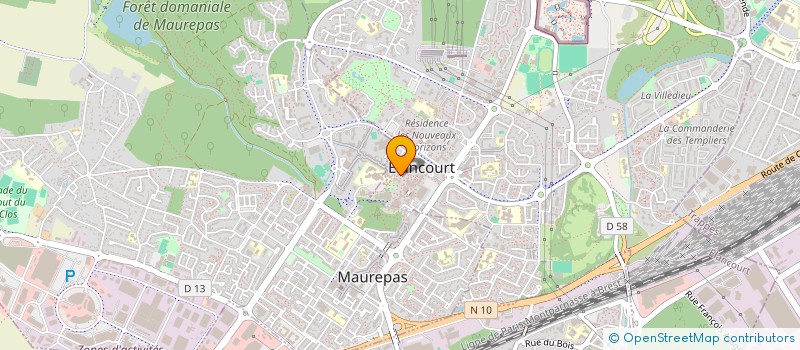 localisation de l'entreprise MONSIEUR YANNIS TAREK  ELANCOURT