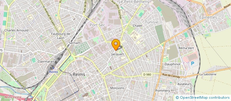 localisation de l'entreprise MONSIEUR YANNIS TOUZOUT  REIMS