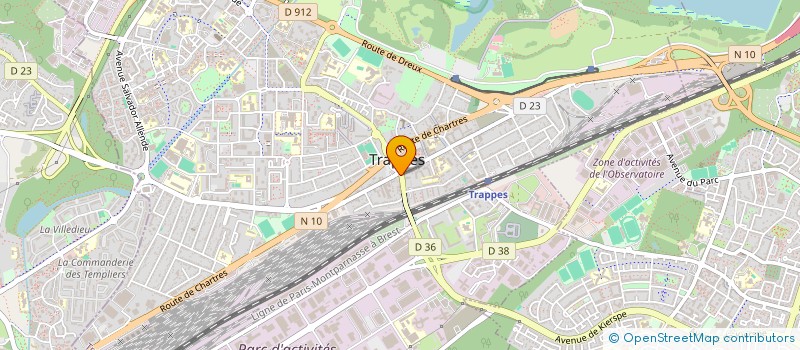 localisation de l'entreprise MONSIEUR YANNISS EGARNES  TRAPPES