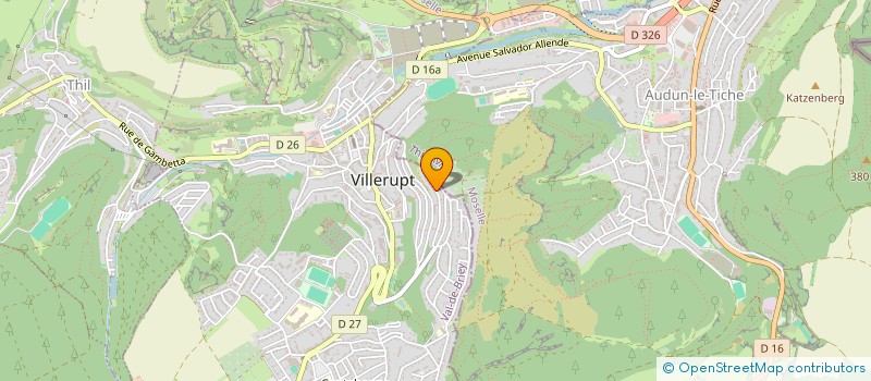 localisation de l'entreprise MONSIEUR YANNISS NAIT AKLI  VILLERUPT